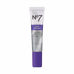 No7 Pure Retinol Eye Cream - Under Eye Cream for Wrinkles Fine Lines & Puffiness with 0.5% Retinol - Infused with Shea Butte ...