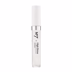 No7 High Shine Lip Gloss - Translucent - Moisturizing, High-Shine Lip Gloss with Jojoba Oil for Lips - Hydrating, Longwear Li ...