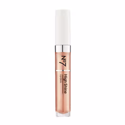 No7 High Shine Lip Gloss - Pink Latte - Moisturizing  High-Shine Lip Gloss with Jojoba Oil for Lips - Hydrating  Longwear Lip ...