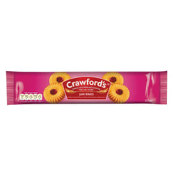 Crawfords Jam Rings Biscuits - 12x125g