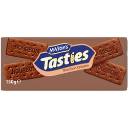 McVities Tasties Bourbon Creams - 12x150g
