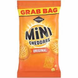 Jacobs Original Mini Cheddars Grab Bags - 30x45g