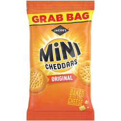 Jacobs Original Mini Cheddars Grab Bags - 30x45g