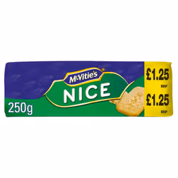 McVitie's Nice 250g ( pack of 12 )