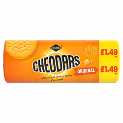 Jacob's Baked Cheddars Cheese Crackers 150g 9Pack of 12)