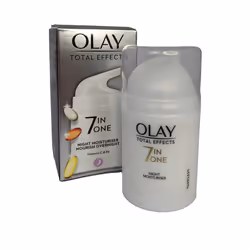 Olay Total Effects Night Cream Moisturiser 7-In-1 Anti-Ageing Firming Cream 50ml