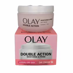 Olay Double Action Moisturiser Day Cream & Primer Normal Dry Skin Classic 50ml