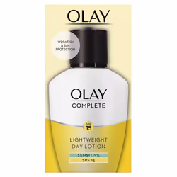 Olay 3-In-1 Lightweight Day Fluid Sensitive SPF15 Essentials Complete Care 100ml