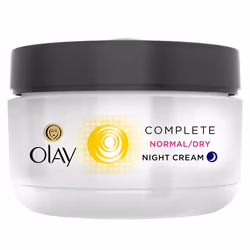 Olay 3-In-1 Night Cream Normal To Dry Moisturiser Essentials Complete Care 50ml
