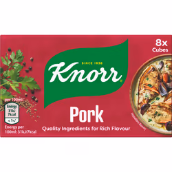 Knorr Stock Cubes - Pork 80G