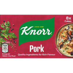 Knorr Stock Cubes - Pork 80G