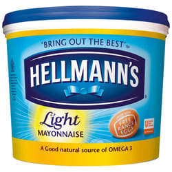 Hellmann's Professional Light Mayonnaise Tub - 1x5ltr