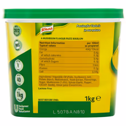 Knorr Mushroom Bouillon Paste 1 kg