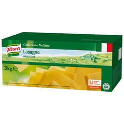 Knorr Professional Lasagne Sheets Not Pre Cooked - 1x3kg
