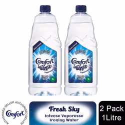 Comfort Intense Vaporesse Fresh Sky Ironing Water 2 Pack, 1 Litre