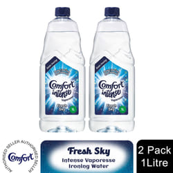 Comfort Intense Vaporesse Fresh Sky Ironing Water 2 Pack, 1 Litre