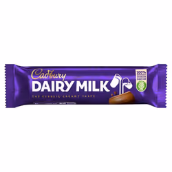 Cadbury Dairy Milk Chocolate Bar 45g (Pack of 48)