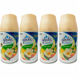 4 x Glade Automatic Spray Refill 269ml - Amber & Jasmine