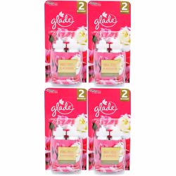 8 x 18ml Glade Sense and Spray Refill - Pink Rose & Meringue