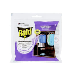 Raid Clothe Anti Moth Levander perfume Repellent - 1 Pack of 18 Sachet