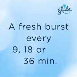 Glade Automatic Air Freshener Spray, Auto Spray Odour Eliminator & Room Fragrance, 269 ml Refill, Cherry & Peony, 2 Refills
