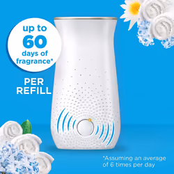 Glade Sense & Spray Air Freshener Diffuser & 2 Refills, Automatic Spray for Home, Clean Linen