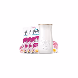 Glade Sense & Spray Air Freshener Diffuser & 3 Refills, Automatic Spray for Home, Relaxing Zen