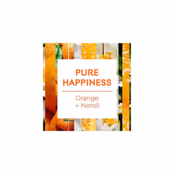 Glade Essential Oil Diffuser Holder & Refill, Cool Mist Aromatherapy Diffuser & Air Freshener for Home, Pure Happiness with Orange & Neroli Scent