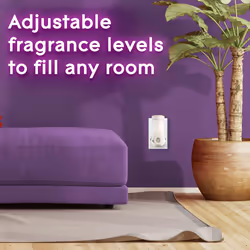 Plug In Holder and Refill, Electric Scented Oil, Happy Lucky Lilac, 20 ml