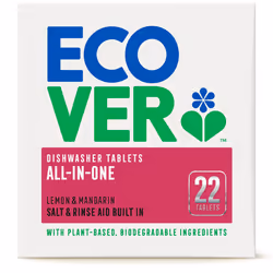 All in One Dishwasher Tablets, Pack of 22