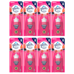 8 x Glade Sense and Spray Refill 18ml - Bubbly Berry Splash