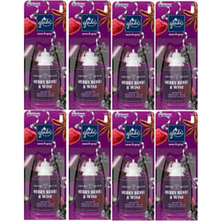 8 x 18ml Glade Sense and Spray Refill - Merry Berry & Wine