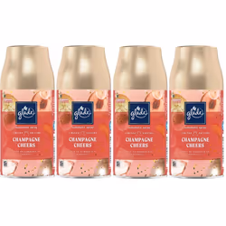 4 x Glade Automatic Spray Refill 269ml - Champagne Cheers