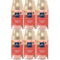 6 x Glade Automatic Spray Refill 269ml - Champagne Cheers