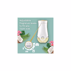 Plug in Air Freshener Refill, Electric Scented Oil Room Air Freshener, Tropical Blossoms, Pack of 6 (6 x 20ml)