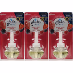 3 X Glade Electric Plug In Refill - Bubbly Berry Splash