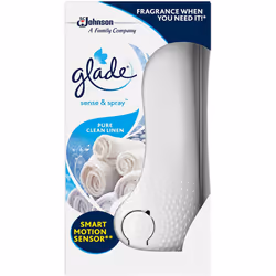 Glade Sense & Spray Air Freshener, Motion Activated Automatic Odour Eliminator for Home, Starter Kit with Holder & 18 ml Refi ...
