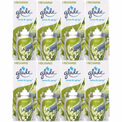 8 x Glade Sense and Spray Refill 18ml - Muguet  (Lily of the Valley)