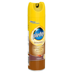 Pledge Expert Care Wood Polish Aerosol Classic 250ml (Pack of 6)