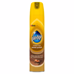 Pledge Expert Care Wood Polish Aerosol Classic 250ml (Pack of 6)