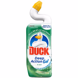 Duck Toilet Bowl Cleaner Liquid, Deep Action Gel, Pine, 750 ml