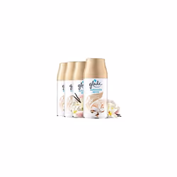 Glade Automatic Air Freshener Spray, Auto Spray Odour Eliminator & Room Fragrance, 4 Refills, Vanilla Blossom, 269ml