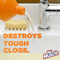 Mr Muscle Power Gel Drain Unblocker 1L, Pack of 6