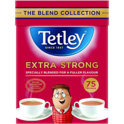 Tetley Extra Strong Tea Bags 75S 237G