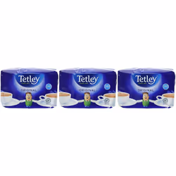 Tetley Original Tea Bags x80 (Pack of 3, Total 240 Tea Bags)