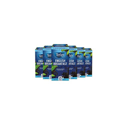Tetley English Breakfast Tea, Black Tea, Pack of 6 Boxes, 150 Teabags