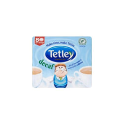 Tetley Tea Bags Decaf 80'S (12 x 80)