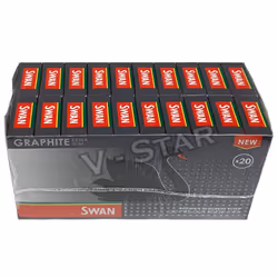 New SWAN Extra Slim Filter Tips Original (Graphite Extra Slim)