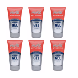 6 x 150ml Brylcreem Styling Gel Strong Gel Original Brylcream