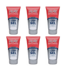 6 x 150ml Brylcreem Styling Gel Strong Gel Original Brylcream
